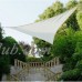 Cool Area Triangle Oversized 16 Feet 5 Inches Sun Shade Sail, UV Block Patio Sail Perfect for Outdoor Patio Garden Swimming Pool in Color Terra   565564077